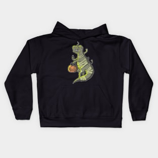 mummy t rex Kids Hoodie